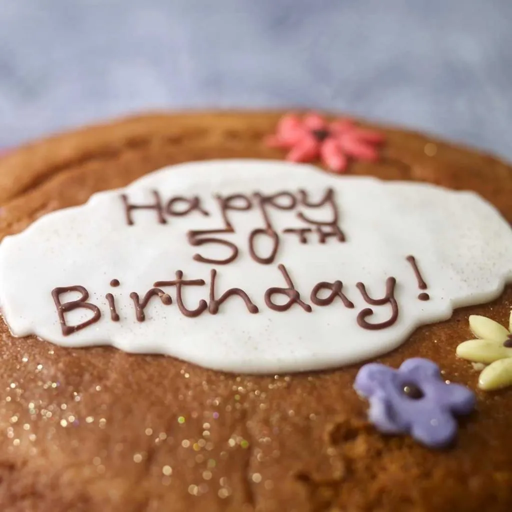 It's All About Sugar Free Cake 50 th Birthday
