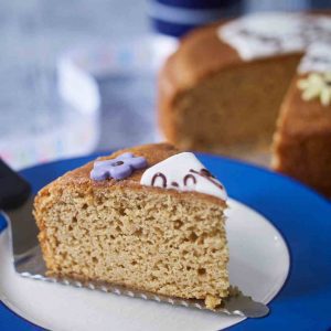 Vegan diabetic cake. No nuts or soya used